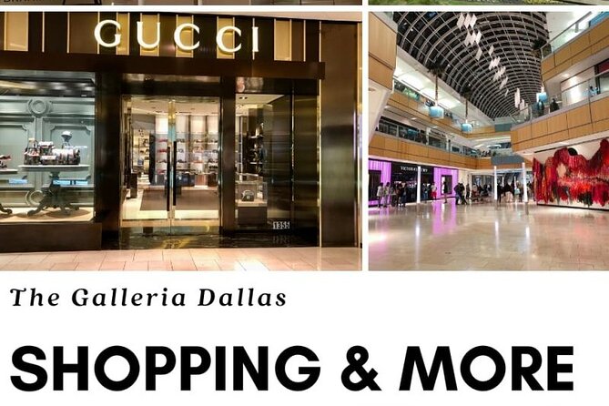 Dallas Best of Shopping Malls in the Luxury Private Limousine - Included Amenities