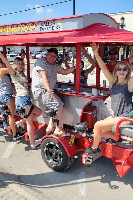 Dallas Party Bike Private Group Rental in Deep Ellum - Rental Cost and Duration