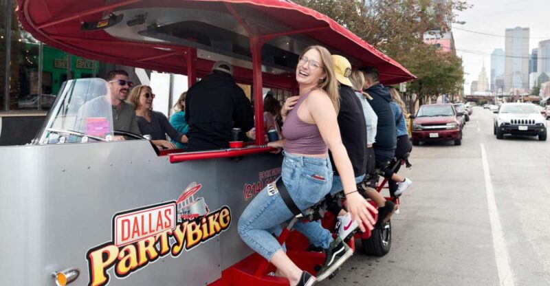 Dallas Party Bike Private Group Rental in Deep Ellum - Reservation and Cancellation