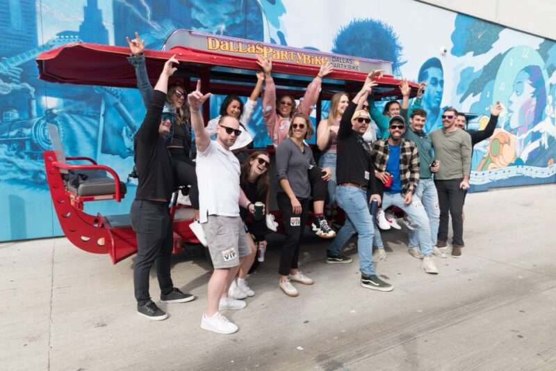 Dallas Party Bike Pub Crawl in Deep Ellum - Meeting Points and Departure