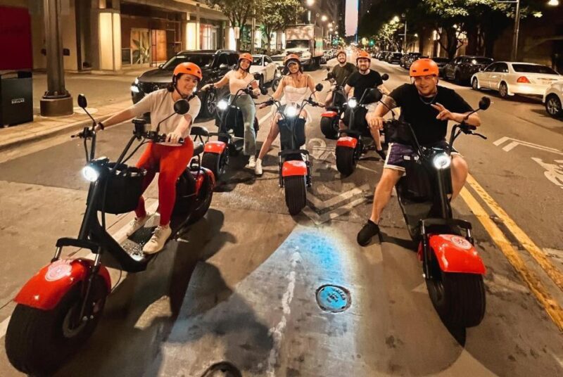 Dallas: Sunset Fat Tire E-Scooter Guided Tour - Sightseeing Highlights