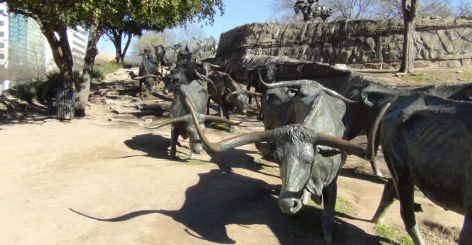 Dallas: Welcome to Dallas 3-Hour Small Group Tour by Van - Founders Plaza Observation Area