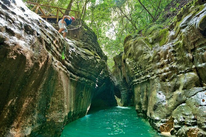 Damajagua Waterfalls Full of Half Day Adventure From Puerto Plata - Exploring the Waterfalls