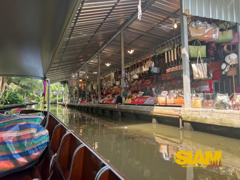 Damnoen Saduak Floating Market & River Kwai in Kanchanaburi - Tour Highlights