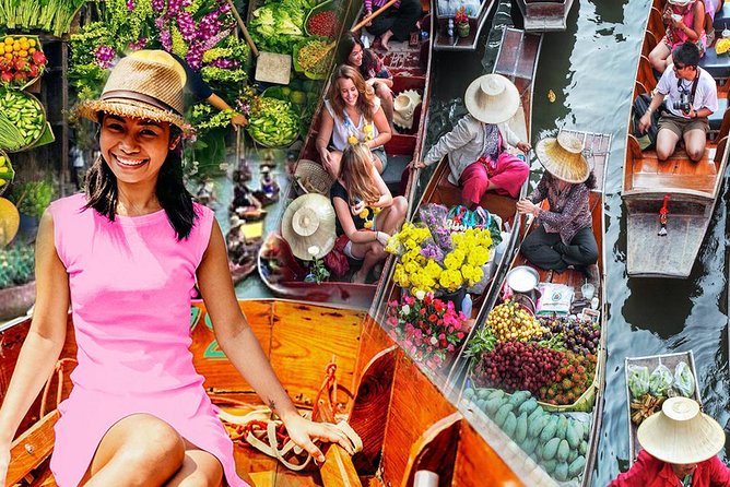 Damnoen Saduak Floating Market With Paddle Boat - Taking in Thai Rural Culture