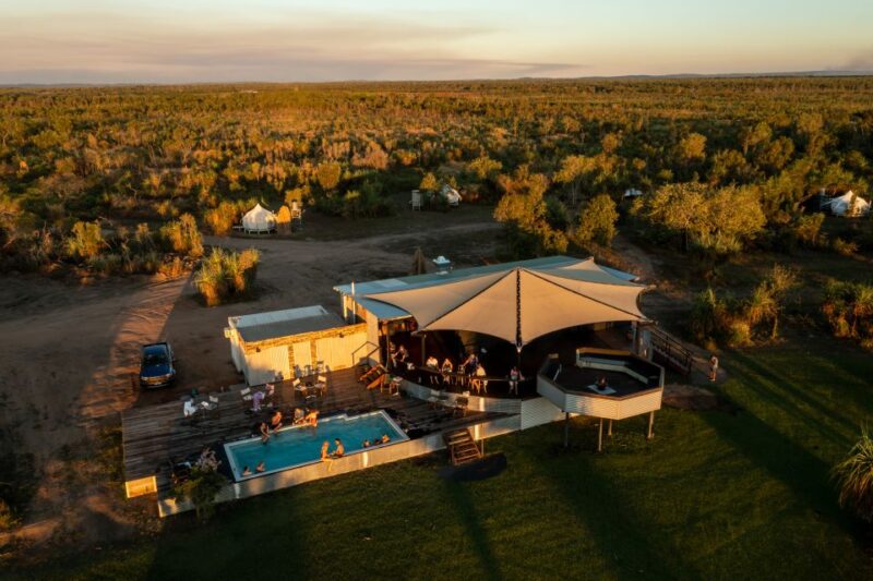 Darwin: Airboat Ride, Helicopter Flight, and Overnight Camp - Luxury Tent Accommodation