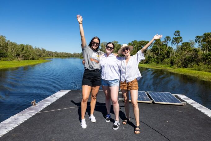 Darwin: Airboat Ride, Helicopter Flight, and Overnight Camp - Cooked Breakfast