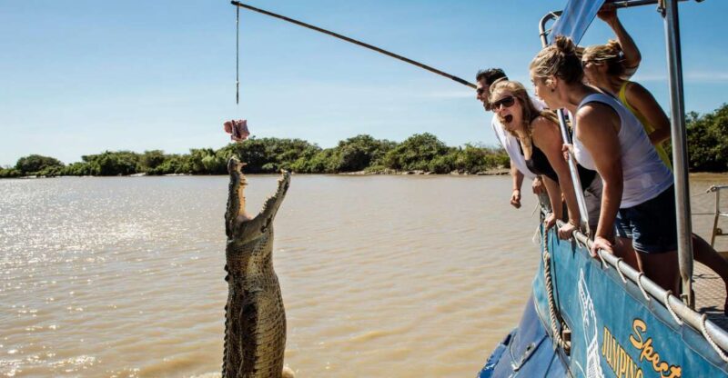 Darwin: City Sights and Jumping Crocodile Cruise - Marveling at Chinese Temple