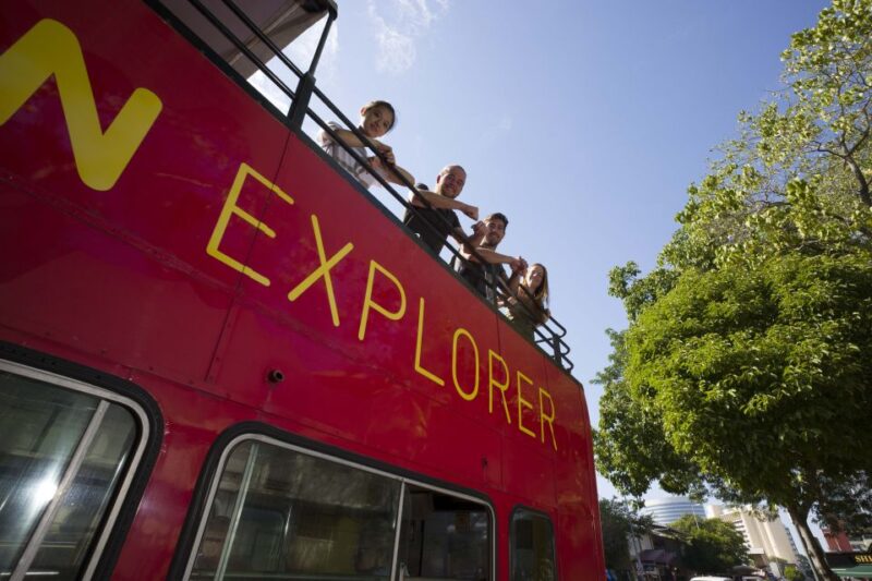Darwin: Crocosaurus Cove Entry & Hop-on-Hop-Off Bus Tour - Darwin Big Bus Tour Features