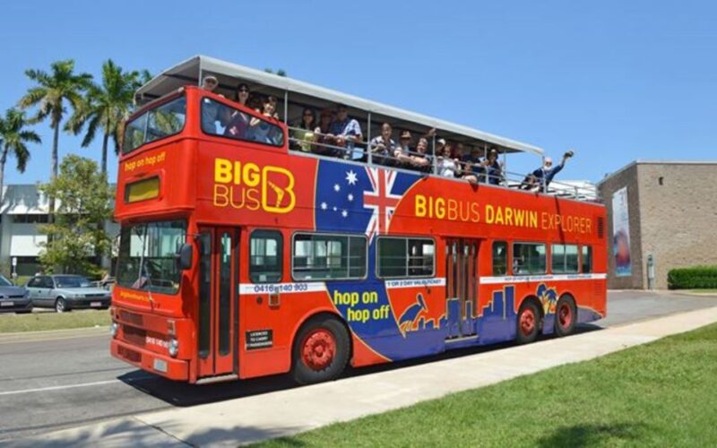 Darwin: Hop-On Hop-Off Bus, Crocosaurus Cove and RFDS Entry - Bombing of Darwin Tourist Facility