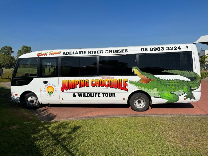 Darwin: The Croc Bus to the Famous Jumping Crocodile Cruise - Inclusions
