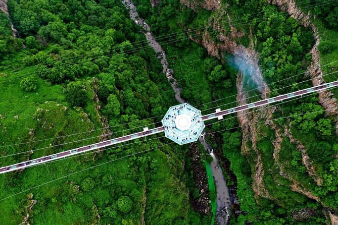 Dashbashi Canyon, Glass Bridge, Bicycle Zip Line, Swing, Private Full Day Tour - Scenic Glass Bridge