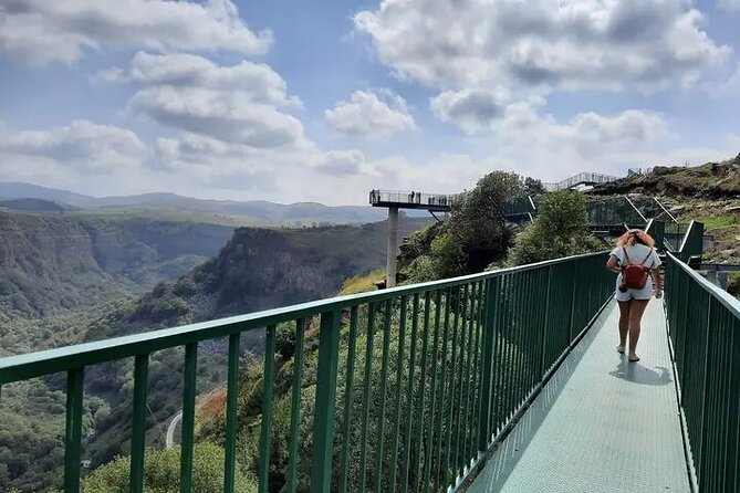 Dashbashi Canyon, Glass Bridge, Bicycle Zip Line, Swing, Private Full Day Tour - Bicycle Zip Line Experience