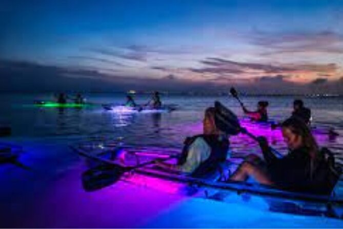 Date Night LED Glow Clear Kayak or Clear Paddleboard & Champagne - Additional Information