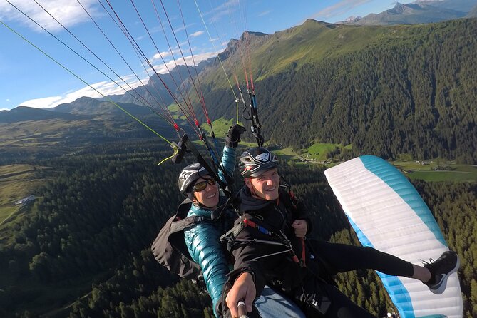 DAVOS: Paragliding For 2 Passengers - Together In The Air! (Video&Photos Incl.) - Soar Above the Swiss Alps