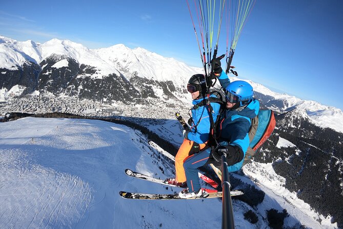 Davos Ski And Fly (Video & Photos Included) - Exhilarating Paragliding Experience