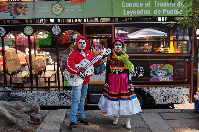 Day of the Dead Tram on a Double Decker Bus - Meeting and Pickup Details