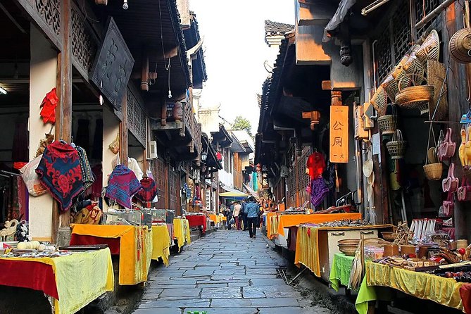 Day Tour for Furong Ancient Town and Red Stone Forest National Geological Park - Private Transportation and Pickup