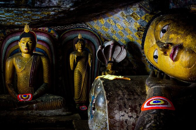 Day Tour From Kandy to Sigiriya, Dambulla & Polonnaruwa Kingdom - Dambulla Cave Temple