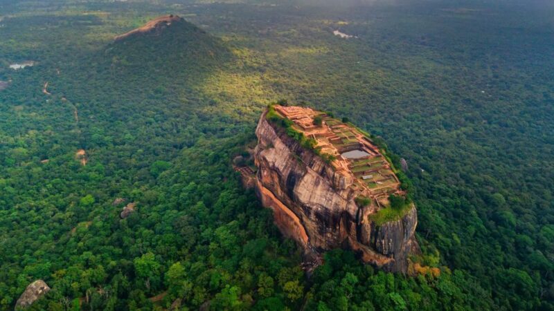 Day Tour: Kandy to Sigiriya Rock Dambulla & Minneriya Safari - Sigiriya Rock Ascent