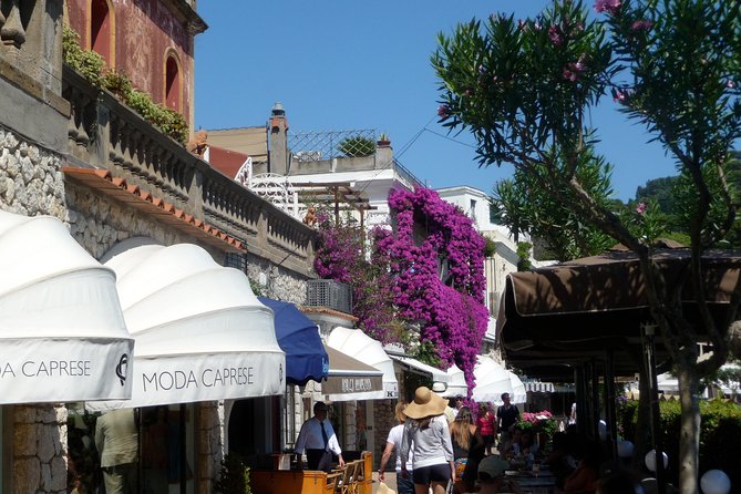 Day Tour of Capri Island From Naples With Light Lunch - Exploring Capris Main Piazzetta