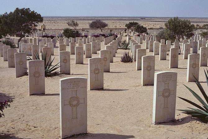 Day Tour to Alamain Museum Visiting the Commonwealth German Cemetery From Alexandria - Transportation and Logistics
