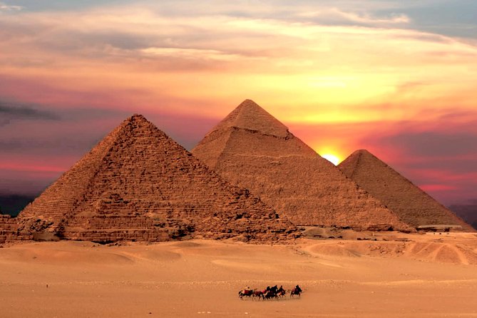 Day Tour to Giza Pyramids Sphinx Egyptian Museum Bazaar Camel Ride Nile Cruise - Exploring the Egyptian Museum