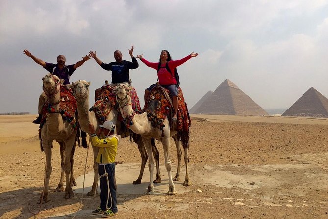 Day Tour to Giza Pyramids, Sphinx & Sakkara Including Camel Ride - Meeting and Pickup