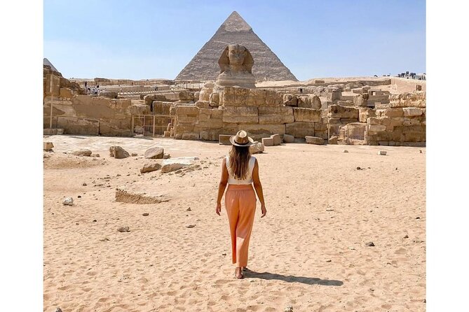 Day Tour to Giza Pyramids & Sphinx & Saqqara and Memphis - Meetup and Pickup