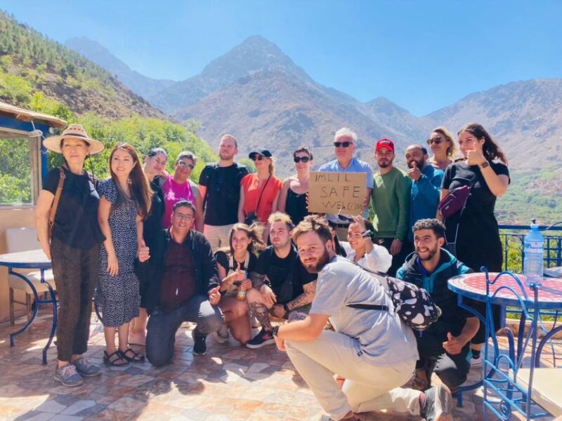 Day Trip by Mule in the Imlil Valley. - Key Points