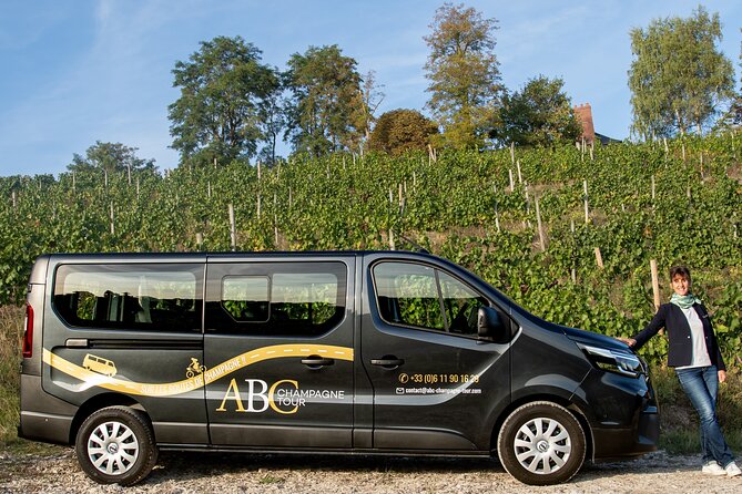 Day Trip by Van in Champagne Small Group of 8 - Accessibility