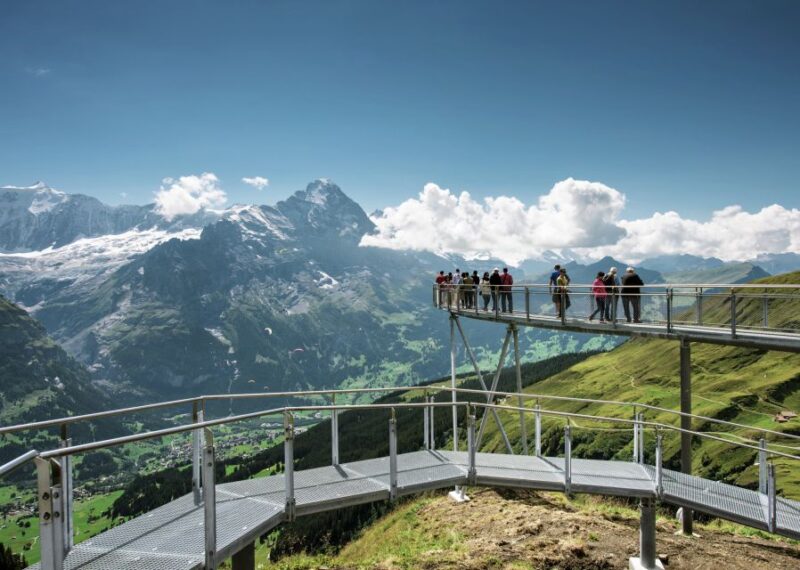 Day Trip From Zurich: Grindelwald First Mountain Adventure - Transportation and Guided Tour