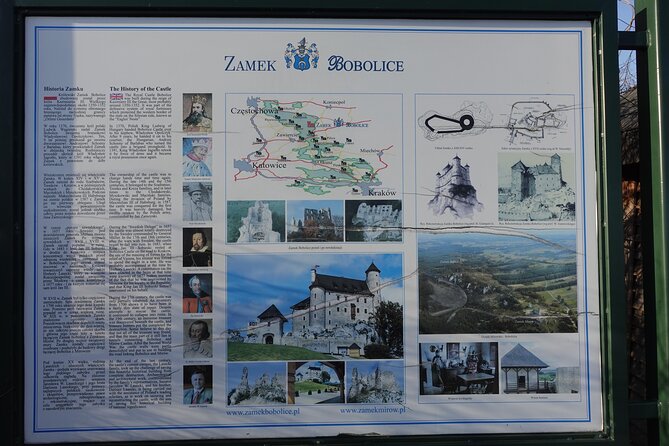 Day Trip in Ogrodzieniec and Bobolice - Lunch at Kuchnia I Piwo