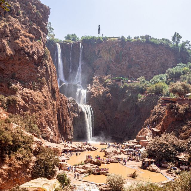 Day Trip Marrakech Ouzoud Waterfalls Guided Hike& Boat Trip - Itinerary and Transportation