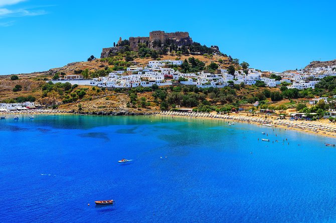Day Trip to Lindos With Pickup From Rhodes, Ixia, Ialyssos, Kallithea, Faliraki - Exploring Lindos at Your Own Pace