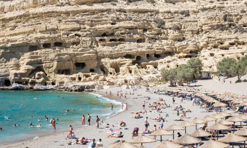 Day Trip to Matala Hippie Beach and Gortyn Archaeologic Site - Tour Guide and Group Experience
