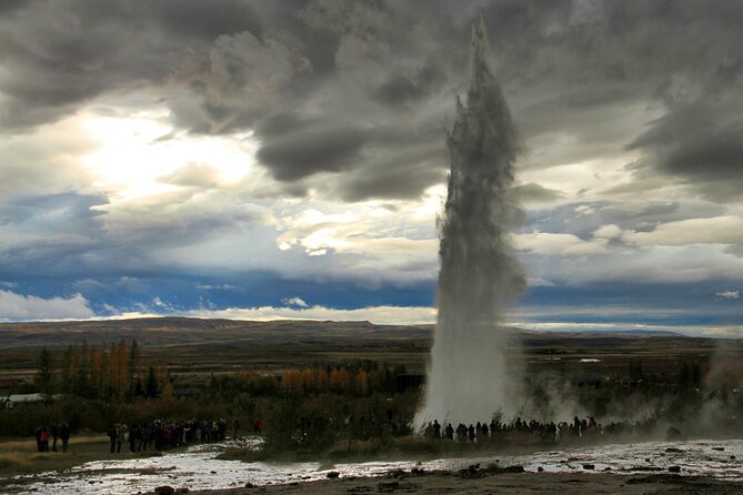 Day Trip to the Golden Circle and Hot Spring Geyser by 4WD Jeep From Reykjavik - Gullfoss Waterfall Admiration