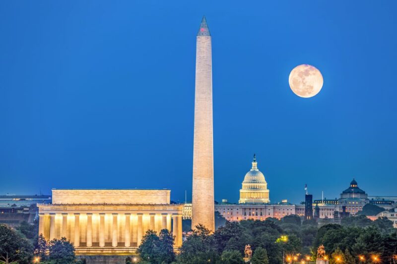 Dc: Hop-On Hop-Off Tour by Open-Top Bus With 17 Stops - Participant Details and Requirements