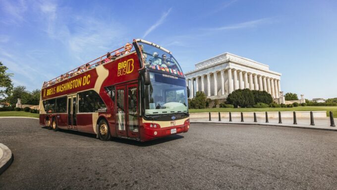 Dc: Hop-On Hop-Off Tour by Open-Top Bus With 17 Stops - Additional Offers and Discounts