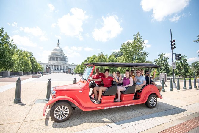 DC Monuments and Capitol Hill Tour by Electric Cart - Explore Iconic Landmarks