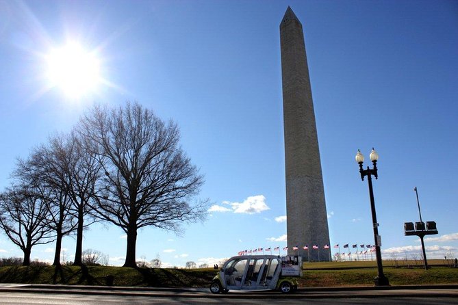 DC Monuments and Capitol Hill Tour by Electric Cart - Eco-Friendly Transportation