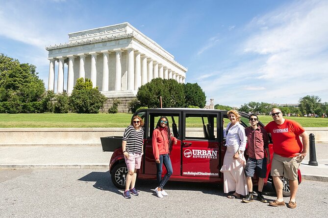 DC Monuments and Capitol Hill Tour by Electric Cart - Knowledgeable Local Guides