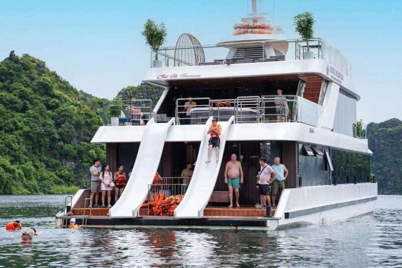 DCharme Luxury Cruise Discover the MOST Stunning Lan Ha Bay - Sunset Cruise Experiences