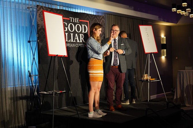 DCs Must See Mentalism Show: Brian Curry The Good Liar at The W - Booking and Pricing
