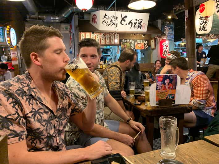 Deep Food Tour and Bar Hopping in Namba - Itinerary at a Glance