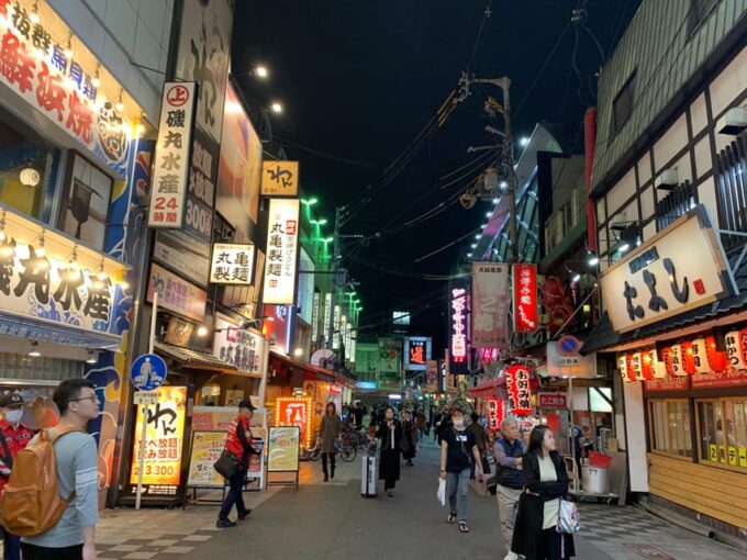 Deep Food Tour and Bar Hopping in Namba - Hidden Gem and Sightseeing