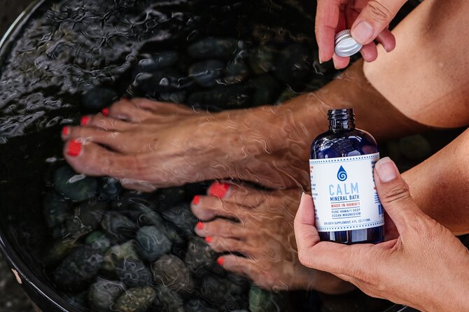 Deep Ocean Water Foot Soak in Kailua Kona - Amenities Included