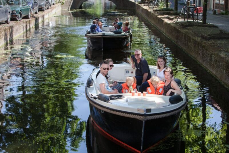 Delft: Open Boat Canal Cruise With Skipper - Inclusions