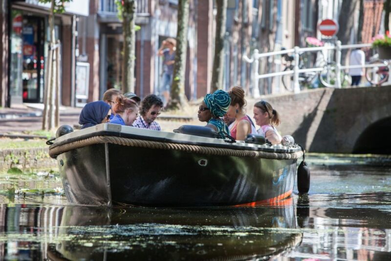 Delft: Open Boat Canal Cruise With Skipper - Explore Historic Delft