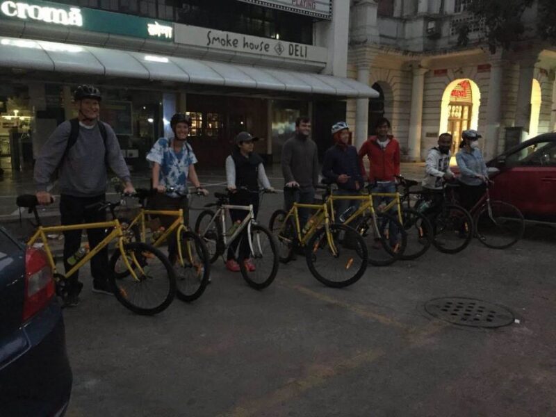 Delhi: 3-Hour Night Cycling Tour - Inclusions and Participant Info